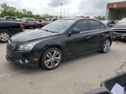Salvage cars for sale from Copart Fort Wayne, IN: 2011 Chevrolet Cruze LTZ