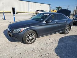 Salvage cars for sale from Copart Haslet, TX: 2016 Mercedes-Benz C 300 4matic