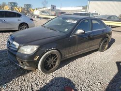 Salvage cars for sale at Hueytown, AL auction: 2009 Mercedes-Benz C300