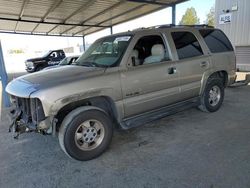 Salvage cars for sale from Copart Sacramento, CA: 2002 Chevrolet Tahoe K1500