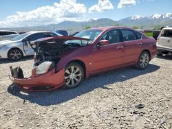 Salvage cars for sale from Copart Magna, UT: 2007 Infiniti M35 Base