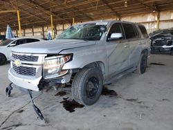 Salvage cars for sale at Phoenix, AZ auction: 2019 Chevrolet Tahoe Police