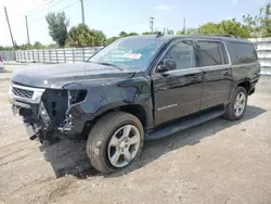 Salvage cars for sale at Miami, FL auction: 2019 Chevrolet Suburban C1500  LS