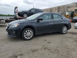 Salvage cars for sale at Fredericksburg, VA auction: 2018 Nissan Sentra S