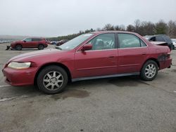 Salvage cars for sale at Brookhaven, NY auction: 2002 Honda Accord EX