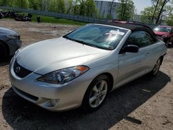 Salvage cars for sale from Copart Central Square, NY: 2004 Toyota Camry Solara SE