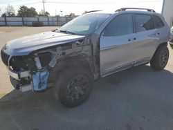 Jeep salvage cars for sale: 2021 Jeep Cherokee Latitude Plus