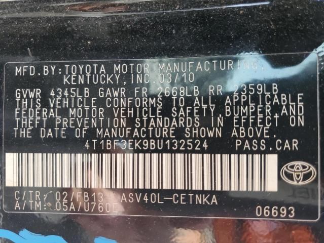 2011 Toyota Camry Base