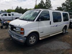 Salvage cars for sale from Copart Denver, CO: 2002 Chevrolet Express G1500