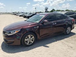 KIA Vehiculos salvage en venta: 2016 KIA Optima LX