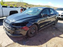 Salvage cars for sale at Littleton, CO auction: 2014 Ford Fusion S