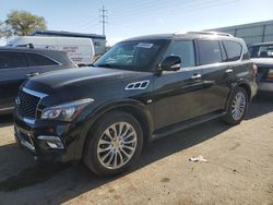 Salvage SUVs for sale at auction: 2015 Infiniti QX80