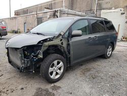 Salvage cars for sale at Fredericksburg, VA auction: 2011 Toyota Sienna LE