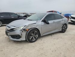 Salvage cars for sale at Haslet, TX auction: 2016 Honda Civic EXL