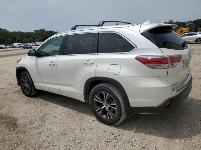 2016 Toyota Highlander XLE