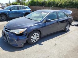 Salvage cars for sale from Copart San Martin, CA: 2017 Toyota Camry Hybrid