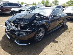 Salvage cars for sale at Elgin, IL auction: 2016 Mercedes-Benz S 550