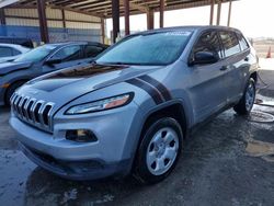 Salvage cars for sale at Riverview, FL auction: 2015 Jeep Cherokee Sport