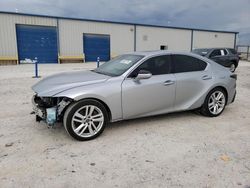 Salvage cars for sale at Haslet, TX auction: 2021 Lexus IS 300