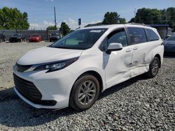 Salvage cars for sale from Copart Mebane, NC: 2023 Toyota Sienna LE