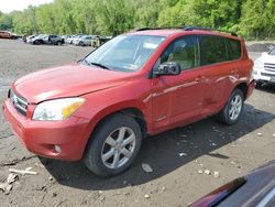 Salvage cars for sale at Marlboro, NY auction: 2006 Toyota Rav4 Limited