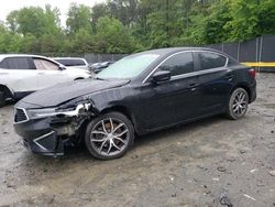 Salvage cars for sale at Waldorf, MD auction: 2020 Acura ILX Premium