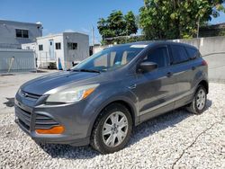 Salvage cars for sale from Copart Opa Locka, FL: 2014 Ford Escape S