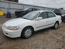 Salvage cars for sale at Kansas City, KS auction: 1999 Honda Accord LX