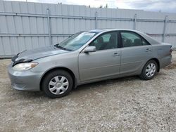 Salvage cars for sale at Nisku, AB auction: 2005 Toyota Camry LE