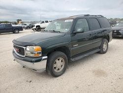 Salvage cars for sale at San Antonio, TX auction: 2001 GMC Yukon