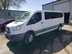 Salvage cars for sale at Albuquerque, NM auction: 2015 Ford Transit T-350