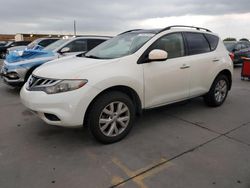 Salvage cars for sale from Copart Grand Prairie, TX: 2013 Nissan Murano S