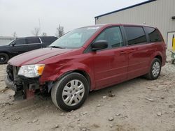 Salvage cars for sale from Copart Appleton, WI: 2014 Dodge Grand Caravan SE