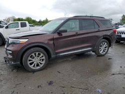 Salvage cars for sale from Copart Duryea, PA: 2020 Ford Explorer XLT