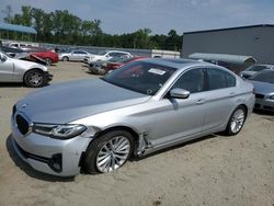 Salvage cars for sale from Copart Spartanburg, SC: 2021 BMW 530 I