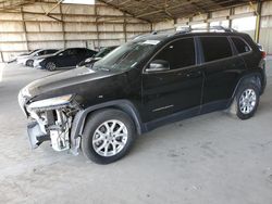 Jeep salvage cars for sale: 2018 Jeep Cherokee Latitude Plus