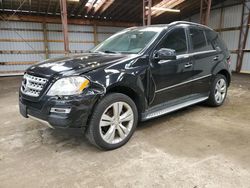 Mercedes-Benz ml 350 4matic salvage cars for sale: 2011 Mercedes-Benz ML 350 4matic