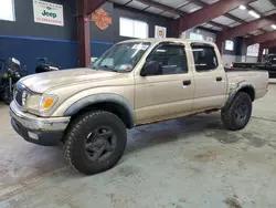 Salvage trucks for sale at East Granby, CT auction: 2002 Toyota Tacoma Double Cab