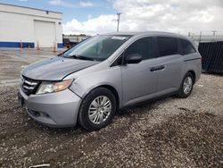 Salvage cars for sale at Farr West, UT auction: 2016 Honda Odyssey LX