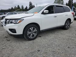 Salvage cars for sale from Copart Graham, WA: 2018 Nissan Pathfinder S