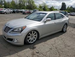 Salvage cars for sale from Copart Portland, OR: 2011 Hyundai Equus Signature