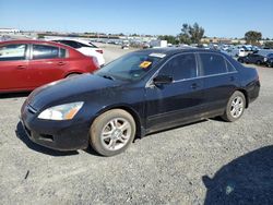 Salvage cars for sale from Copart Antelope, CA: 2007 Honda Accord EX