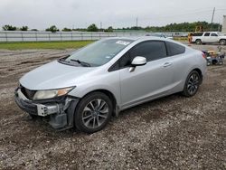 Salvage cars for sale at Houston, TX auction: 2013 Honda Civic EX