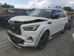 Infiniti qx80 Luxe salvage cars for sale: 2021 Infiniti QX80 Luxe