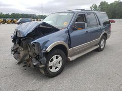 Salvage cars for sale at Dunn, NC auction: 2004 Ford Expedition Eddie Bauer