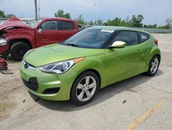 Salvage cars for sale at Pekin, IL auction: 2012 Hyundai Veloster