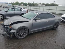 Salvage cars for sale from Copart Pennsburg, PA: 2012 Audi A5 Premium Plus