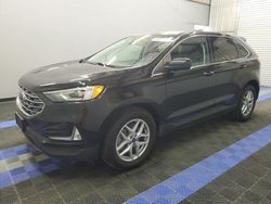 Salvage cars for sale at Orlando, FL auction: 2021 Ford Edge SEL