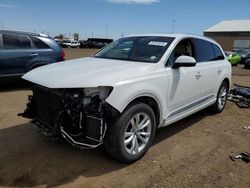 Salvage cars for sale at Brighton, CO auction: 2019 Audi Q7 Premium Plus