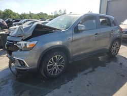 Salvage cars for sale at Duryea, PA auction: 2018 Mitsubishi Outlander Sport ES